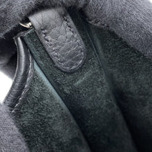 Load image into Gallery viewer, HERMES Evelyne Long Amazon Black Taurillon Clemence Size TPM
