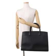 Load image into Gallery viewer, HERMES White Bass Black Togo Leather Size GM
