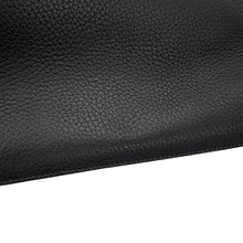 Load image into Gallery viewer, HERMES White Bass Black Togo Leather Size GM
