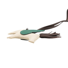 Load image into Gallery viewer, HERMES Rodeo Pegasus PM Craie/Chocolat/Vert Moyen Lambskin Size PM
