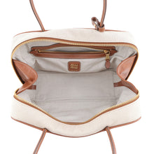 Load image into Gallery viewer, MIUMIU Bo Bag Beige/Brandy5BB163_ACRN_F062F_V_OOO Canvas Leather Size Large
