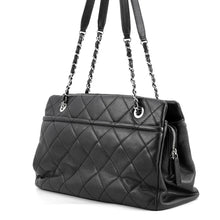 Load image into Gallery viewer, CHANEL CC Logo Matelasse ChainTote Bag BlackA67294 Caviar Leather
