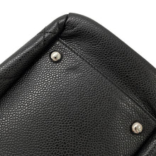 Load image into Gallery viewer, CHANEL CC Logo Matelasse ChainTote Bag BlackA67294 Caviar Leather
