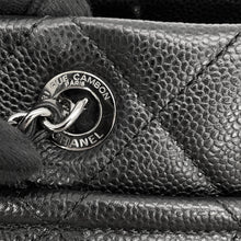 Load image into Gallery viewer, CHANEL CC Logo Matelasse ChainTote Bag BlackA67294 Caviar Leather
