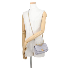 Load image into Gallery viewer, CHANEL Matelasse Mediedart Shoulder Bag GrayAS3367 Lambskin
