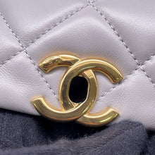 Load image into Gallery viewer, CHANEL Matelasse Mediedart Shoulder Bag GrayAS3367 Lambskin
