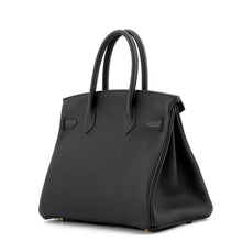 Load image into Gallery viewer, HERMES Birkin Black Togo Leather Size 30

