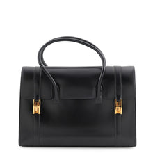 将图像加载到图库查看器中，HERMES Drag Black Box Calf Leather Size 30
