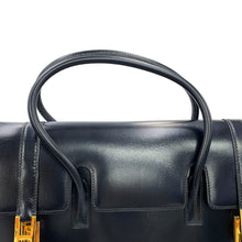 将图像加载到图库查看器中，HERMES Drag Black Box Calf Leather Size 30
