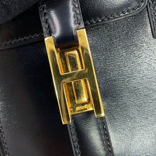 将图像加载到图库查看器中，HERMES Drag Black Box Calf Leather Size 30
