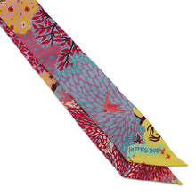 Load image into Gallery viewer, HERMES Twilly in an English garden Multicolor Silk100%
