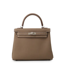 Load image into Gallery viewer, HERMES Kelly Retourne Etoupe Togo Leather Size 25
