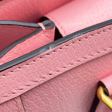 Load image into Gallery viewer, GUCCI Bamboo Diana 2-Way Handbag Pink735153 Leather Size Small
