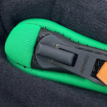 Load image into Gallery viewer, HERMES NeoVan Pouch Traffic Jam Green Polyamide 80%, Elastane 20% Size PM
