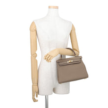 将图像加载到图库查看器中，HERMES Kelly Retourne Etoupe Togo Leather Size 25
