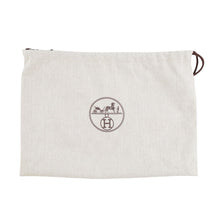 将图像加载到图库查看器中，HERMES Geta Jaune de Naples Chevre Myzore Goatskin
