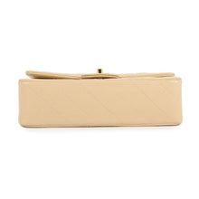 Load image into Gallery viewer, CHANEL Matelasse W flap Chain Shoulder Bag BeigeA01113 Lambskin Size 23

