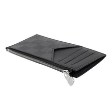 将图像加载到图库查看器中，LOUIS VUITTON Coin card holder NoirN64038 Damier Graphite
