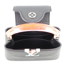 将图像加载到图库查看器中，LOUIS VUITTON Capucines Noir/Blue/PinkM56072 Taurillon Leather Plexiglas Size Mini

