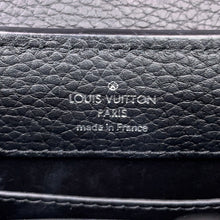 将图像加载到图库查看器中，LOUIS VUITTON Capucines Noir/Blue/PinkM56072 Taurillon Leather Plexiglas Size Mini
