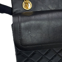 Load image into Gallery viewer, CHANEL 2.55 Double Flap Chain Shoulder Bag BlackA37586-Y04634-C3906 Aged Calf Leather Size 24
