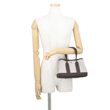 Load image into Gallery viewer, HERMES Neo Garden Blanc/Ecru Toile H Viking Negonda Leather Size 23
