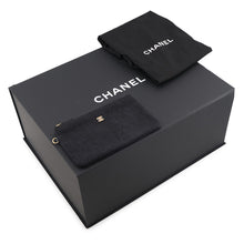 Load image into Gallery viewer, CHANEL CHANEL25 ChainShoulder Bag BlackAS5553 Denim Size Large
