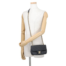 将图像加载到图库查看器中，CHANEL Matelasse Pearl ChainShoulder Bag BlackAS2210-B04443-94305 Lambskin Faux Pearl
