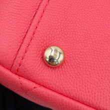 Load image into Gallery viewer, CHANEL Matelasse Business Affinity 2-Way Shoulder Bag PinkA93607 Caviar Leather Size Medium
