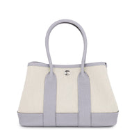 HERMES Neo Garden Gripanthan/Ecru Toile H Negonda Leather Size 23