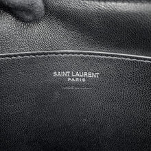 Load image into Gallery viewer, SAINT LAURENT PARIS Puffy Clutch Bag Black779512AADA11000 Lambskin Size Large
