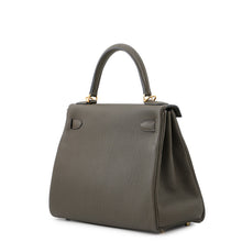 Load image into Gallery viewer, HERMES Kelly Retourne Vert Dogri Togo Leather Size 28

