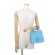 Load image into Gallery viewer, HERMES Halzan Celest Swift Leather Size Mini
