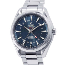 Load image into Gallery viewer, OMEGA Seamaster Aqua Terra GMT W43mm Stainless Steel Blue Dial231.10.43.22.03.001
