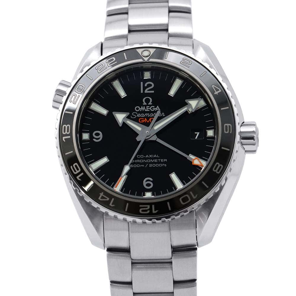 OMEGA Seamaster 600 Planet Ocean GMT W43.5mm Stainless Steel Black Dial232.30.44.22.01.001