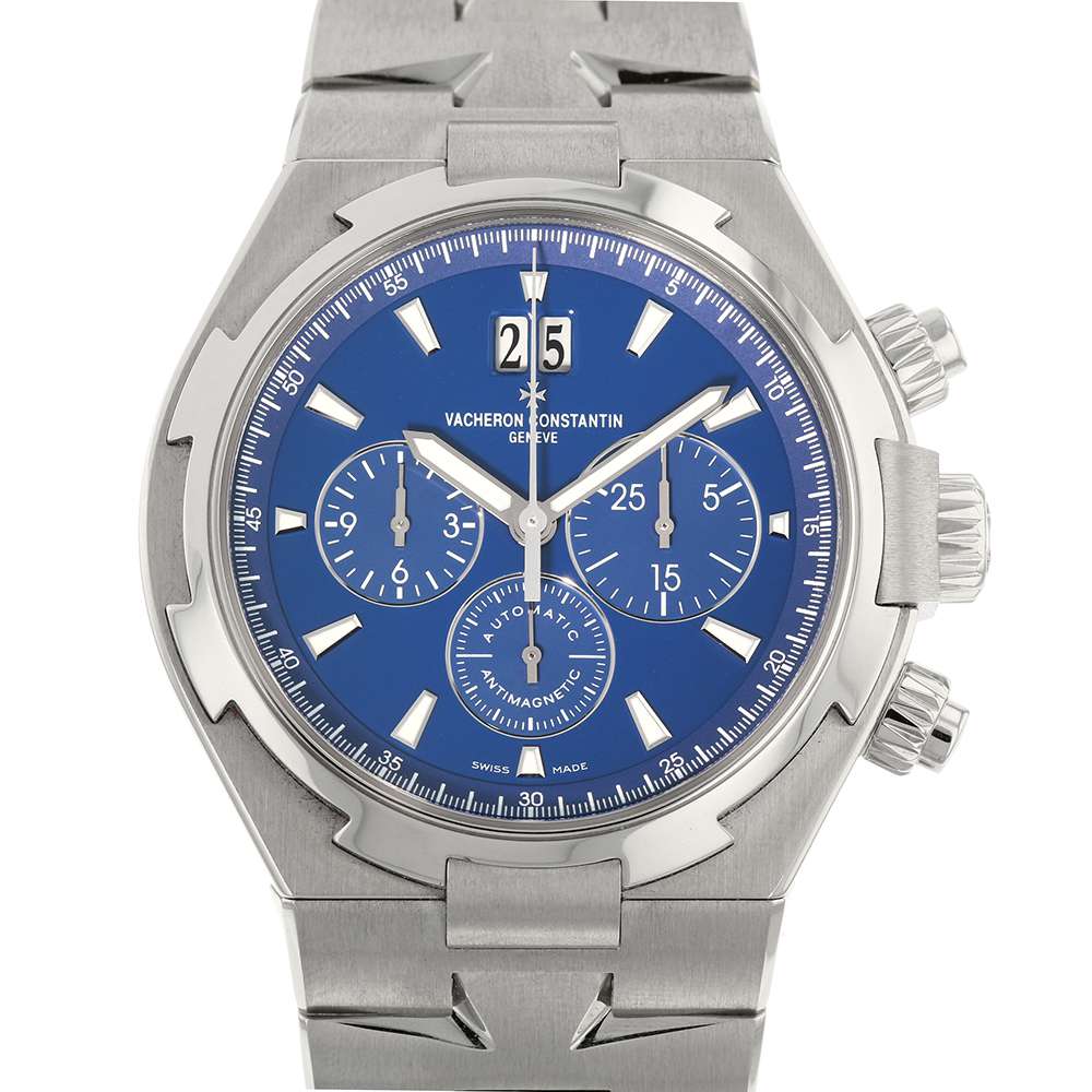 VACHERON CONSTANTIN Overseas Chronograph W42mm Stainless Steel Blue Dial 49150/B01A-9745