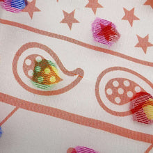 Load image into Gallery viewer, HERMES ★Carre Sangle en Zigzag Size 60 Orange/Multicolor Silk78% Acetate22%
