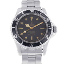 将图像加载到图库查看器中，TUDOR Submariner W39mm Stainless Steel Black Dial 7928
