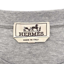 Load image into Gallery viewer, HERMES T-Shirt Quarter Bash Size XL Gray Cotton100%
