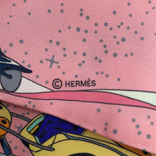 将图像加载到图库查看器中，HERMES Twilly Space Dirby Space Derby Rose/Blue/Jaune Silk100%
