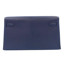 Load image into Gallery viewer, HERMES kelly elan Blue Saphir Chevre Leather Cham Kira
