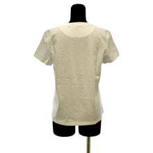 Load image into Gallery viewer, HERMES Pocket with TShirt Embroidery Size 38 White Cotton100%
