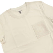 Load image into Gallery viewer, HERMES Pocket with TShirt Embroidery Size 38 White Cotton100%
