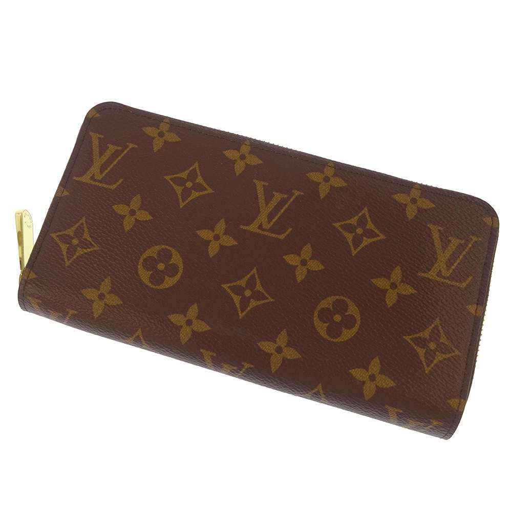 LOUIS VUITTON Zippy Wallet Fuchsia M41895 Monogram