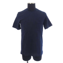 Load image into Gallery viewer, HERMES HEmbroidery TShirt Size XS Marine Cotton
