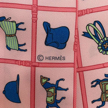 Load image into Gallery viewer, HERMES Twilly Rose/Blue/Vert Silk100%
