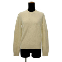 将图像加载到图库查看器中，HERMES Long sleeve knit &quot;H&quot; motif Size 38 Blanc Naturel Wool 100%
