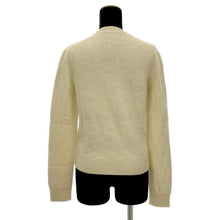 将图像加载到图库查看器中，HERMES Long sleeve knit &quot;H&quot; motif Size 38 Blanc Naturel Wool 100%
