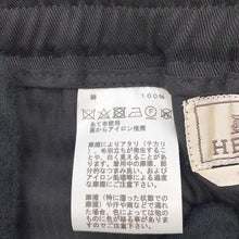 Load image into Gallery viewer, HERMES Pants Size 38 Black Cotton100%
