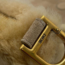 Load image into Gallery viewer, Dior saddle bag ERLCollaboration Beige 1ADPO076SHC_H160 Fur
